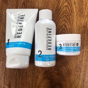 Rodan & Fields Redefine Cleanser, Toner, AM Cream